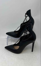 Load image into Gallery viewer, Aldo Womens Thylia Black Leather Pointed Toe Stiletto Pump Heels Size 6.5
