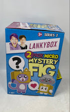 Load image into Gallery viewer, Pack Of 2 Pcs LankyBox Series 2 Plastic Micro Mystery Toys Action Figure
