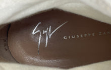 Load image into Gallery viewer, Authentic Giuseppe Zanotti Womens White Ankle Booties Size EUR 39.5 Stained Worn
