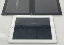 Load image into Gallery viewer, Lot Of 3 Pcs Apple iPad 3rd Gen A1416 iOS Tablets Not Tested Locked For Parts
