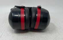Load image into Gallery viewer, Nexus Black Red Noise Reduction Adjustable Headband Shooting Earmuffs
