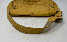 Load image into Gallery viewer, Lucky Brand Womens Yellow Leather Adjustable Strap Inner Pocket Shoulder Purse
