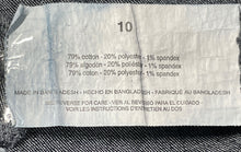 Load image into Gallery viewer, Anne Klein Womens Dark Blue Denim Slash Pockets Stretch Straight Jeans Size 10
