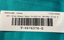 Load image into Gallery viewer, Nike Womens Aqua NFL Miami Dolphins Tua Tagovailoa #1 Football Jersey Size S
