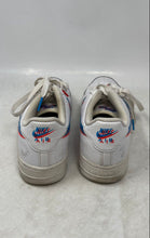 Load image into Gallery viewer, Nike Boys Air Force 1 Low BV2551-100 White Blue Orange Sneaker Shoes Size 5.5Y

