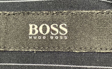 Load image into Gallery viewer, Hugo Boss Mens Blue White Pinstripe Cotton Long Sleeve Dress Shirt Sz 15.5 34/35
