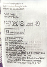 Load image into Gallery viewer, H&amp;M Mens Purple White Plaid Flannel Long Sleeve Regular Fit Button-Up Shirt Sz L
