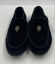 Load image into Gallery viewer, Authentic Kurt Geiger London Mens Eagle Head Black Loafer Shoes Size 5 Stained
