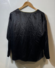Load image into Gallery viewer, Authentic Tory Burch Womens Black Long Sleeve Blouse Top Size Medium
