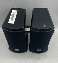 Load image into Gallery viewer, Home Karaoke Black Portable 2.1 Karaoke Speaker 2 Pieces Untested
