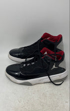 Load image into Gallery viewer, Nike Mens Air Jordan Max Aura 2 Black Gray Red Lace-Up Basketball Shoes Size 7.5

