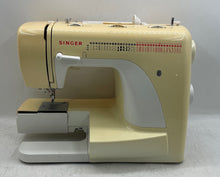 Load image into Gallery viewer, Singer 2932 Yellow White Portable Household Sewing Machine Untested No Cables
