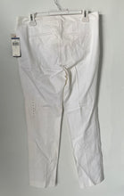 Load image into Gallery viewer, Lauren Ralph Lauren Womens White Flat Front Skinny Leg Dress Pants Sz 8 w/ Tags
