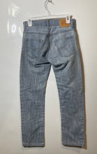 Load image into Gallery viewer, Levi's Womens 511 Blue Denim Medium Wash Slim Fit Straight Leg Jeans Size 27
