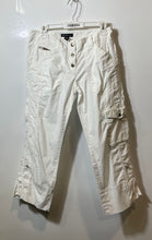 Load image into Gallery viewer, INC International Concepts Womens White Pockets Straight Leg Cropped Pants Sz 6
