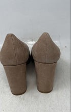 Load image into Gallery viewer, Vince Camuto Womens Ableen Beige Suede Slip-On Block Pump Heels Size 7M
