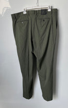 Load image into Gallery viewer, Banana Republic Mens Green Printed Tailored Fit Flat Front Dress Pants Sz 38x32

