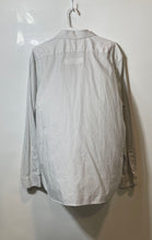Load image into Gallery viewer, Banana Republic Mens White Printed Long Sleeve Non-Iron Button-Up Shirt Size XL
