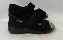 Load image into Gallery viewer, Schawos Womens Stretch 06 Black Slip Resistant Rehab Strappy Sandals Size 8.5
