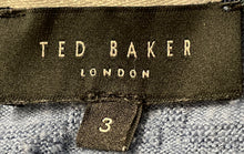 Load image into Gallery viewer, Ted Baker Mens Blue Long Sleeve Crew Neck Regular Fit Pullover Sweater Size M
