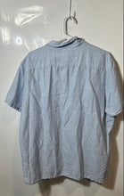 Load image into Gallery viewer, Perry Ellis Mens Light Blue Short Sleeve Collared Button-Up Shirt Size XL
