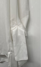 Load image into Gallery viewer, 7th Avenue Design Studio New York &amp; Co Womens White Split Neck Blouse Top Size M

