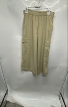Load image into Gallery viewer, Max Studio Womens Green Elastic Waist Flat Front Pull-On Cargo Pants Size M
