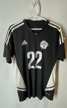 Load image into Gallery viewer, Adidas Mens Black White Copa Mundial De La FIFA 2022 World Cup Jersey Size M
