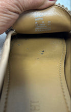 Load image into Gallery viewer, Coach Womens Odette Beige Leather Slip-On Moc Toe Loafer Flats Size 7.5 B
