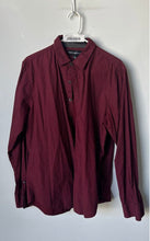 Load image into Gallery viewer, Beverly Hills Polo Club Mens Red White Printed Button-Up Shirt Size Large
