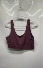 Load image into Gallery viewer, Calvin Klein Performance Womens Brown Stretch Activewear Sports Bra Size Large
