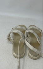 Load image into Gallery viewer, Michael Kors Womens Beige Signature Print Open Toe Ankle Strap Sandals Size 5
