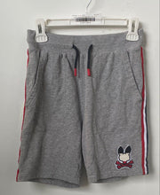 Load image into Gallery viewer, Psycho Bunny Boys Gray Elastic Waist Drawstring Sweat Shorts Size 14/16
