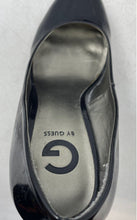 Load image into Gallery viewer, G By Guess Womens Black Leather Slip-On Stiletto Pump Heels Size 10W
