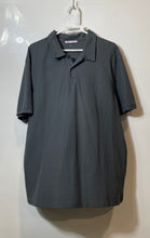 Load image into Gallery viewer, Zara Mens Gray Short Sleeve Spread Collar Pullover Golf Polo Shirt Size XXL
