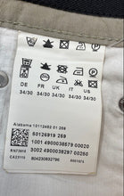 Load image into Gallery viewer, Hugo Boss Mens Brown Flat Front Pockets Straight Leg Trouser Pants Size 34x30
