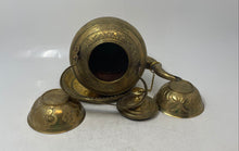 Load image into Gallery viewer, Decorative Teapot With Containers Set Gold Tone 4 Pcs Tea Coffee Accessories
