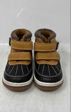 Load image into Gallery viewer, Apakowa Toddler Kids Brown Leather Round Toe Hook And Loop Snow Boots Size EU 21
