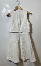 Load image into Gallery viewer, Authentic Armani Exchange Womens White Sleeveless Fit &amp; Flare Dress Size 6
