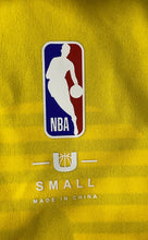 Load image into Gallery viewer, NBA Mens Yellow Purple Los Angeles Lakers LeBron James Player #6 Jersey Size S
