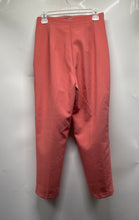 Load image into Gallery viewer, Zara Womens Light Pink Flat Front Straight Leg Dress Pants Size Medium
