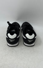 Load image into Gallery viewer, Reebok Kids Classic Black White Low Top Lace-Up Sneaker Shoes Size 13K
