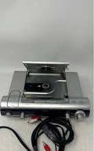 Load image into Gallery viewer, Memorex MKS8002 Silver CD+G Portable Karaoke System With Video Camera Not Tested
