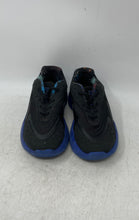 Load image into Gallery viewer, Adidas Kids Ozelia Black Blue Lace-Up Low Top Sneaker Shoes Size 2
