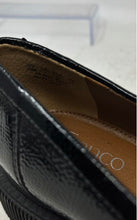 Load image into Gallery viewer, Franco Sarto Womens Jack Black Faux Leather Casual Tasseled Loafer Shoes Size 10
