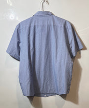 Load image into Gallery viewer, Banana Republic Mens Blue Collared Short Sleeve Button-Up Shirt Size XL
