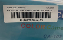 Load image into Gallery viewer, Lot Of 3 Pcs MCR CA-103 Color Camera System CATV Band Cameras Not Tested
