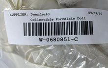 Load image into Gallery viewer, Brinn's Collectible Edition Blonde Hair Blue Eyes Porcelain Doll In Maxi Dress
