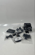 Load image into Gallery viewer, HD Black Portable Sports Action Camera With Accessories In Box Not Tested
