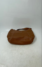Load image into Gallery viewer, Anne Klein Womens Brown Faux Leather Charm Inner Pocket Medium Shoulder Bag
